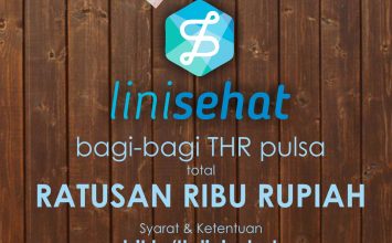 Kuis: linisehat bagi-bagi THR pulsa ratusan ribu rupiah