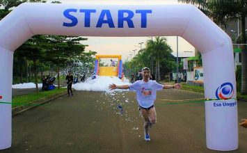 Inilah Foam Running, Acara Running Anti Mainstream