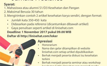 Dicari: Jurnalis Freelance & Web Developer