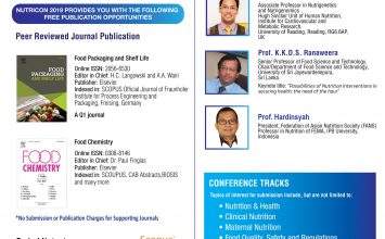 The 3rd International Conference On Food, Nutrition, Health And Lifestyle