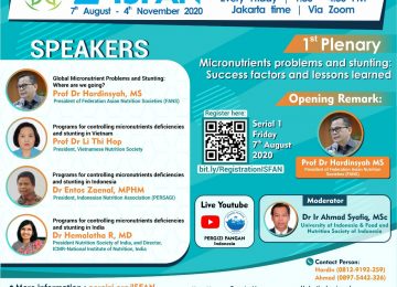 2nd International Symposium on Food and Nutrition (2nd ISFAN) 2020