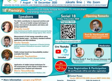 2nd ISFAN 2020 Serial 18, Friday 04 Desember 2020