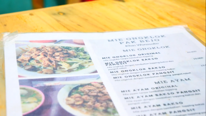 mie ongklok pak bejo