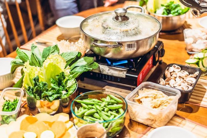 bahan untuk membuat hot pot
