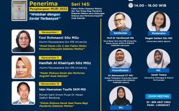 Faktor Risiko Diabetes Melitus dan Tips Puasa Bagi Penderita Diabetes Melitus serta Hubungan Glukosa dan Performa Kognitif Anak Sekolah