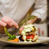 seni dalam gourmet meal