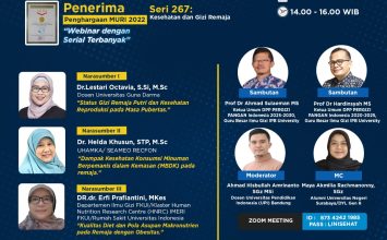 Kesehatan dan Gizi Remaja