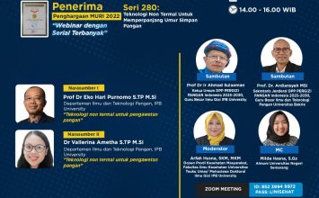 Teknologi Non Termal Untuk Memperpanjang Umur Simpan Pangan