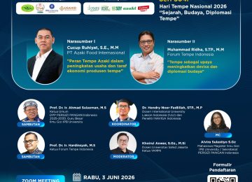 Spesial Hari Tempe Nasional 2026: Sejarah, Budaya, Diplomasi Tempe