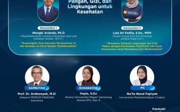Pangan, Gizi, dan Lingkungan untuk Kesehatan