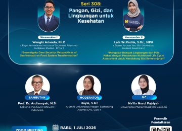 Pangan, Gizi, dan Lingkungan untuk Kesehatan
