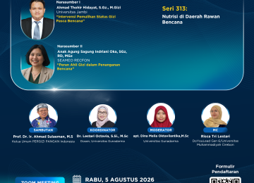 Nutrisi di Daerah Rawan Bencana